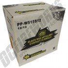 Wholesale Fireworks Pyro Packed Compact Black Box Artillery Shells Case 12/12
